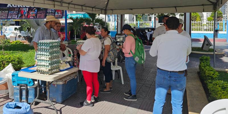 Impulsan el mercado local en El Progreso con Feria del Agricultor
