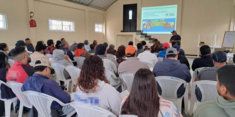 Inducciones técnicas optimizan extensión rural en todo el país
