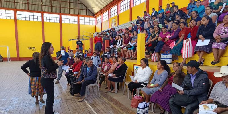 La agricultura familiar fortalece la alimentación y economía de familias en San Marcos