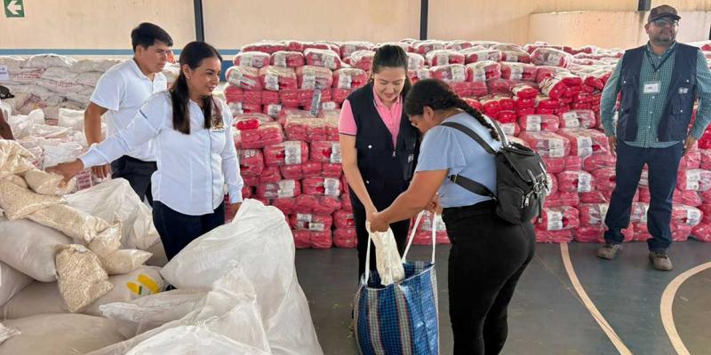 Más de 41 mil raciones alimentarias llegan a comunidades que más lo necesitan