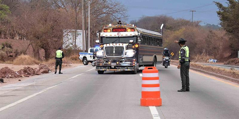 Provial fortalece la seguridad vial con operativo interinstitucional en ruta CA-9 Norte