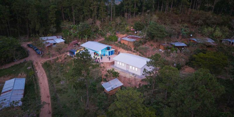 Colocan módulo educativo en Camotán, Chiquimula