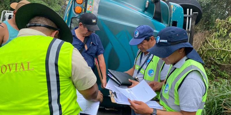 DGT aplica 40 sanciones en control al transporte extraurbano