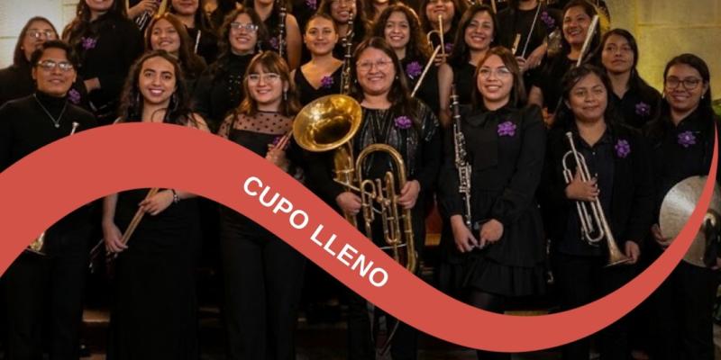 Aviso importante: Cupo lleno para el concierto Marchas de Cuaresma y Semana Santa