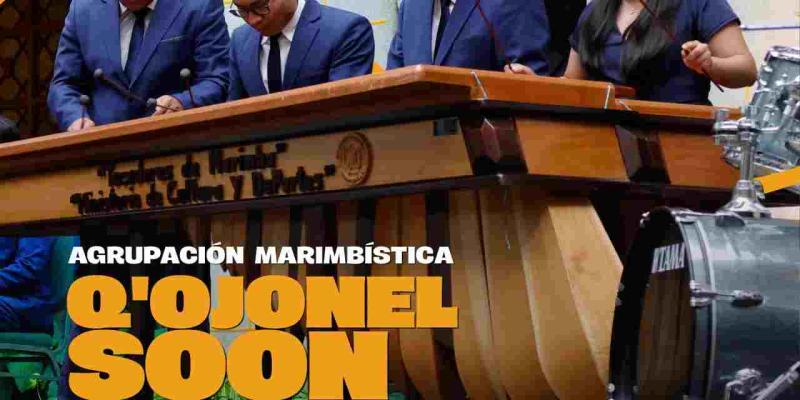 ¡La tierra de Los Altos vibrará con la alegría de la agrupación marimbística Q’ojonel Soon