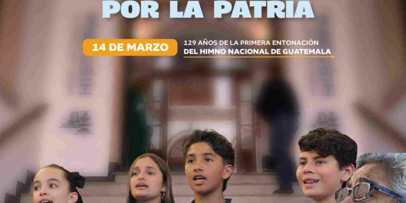 129 años de la primera entonación del Himno Nacional de Guatemala