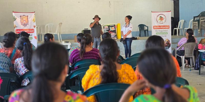 Fortalecen capacidades de COCOSAN en San Pedro Carchá para el abordaje de la desnutrición aguda
