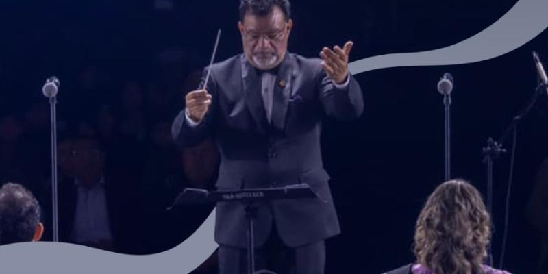 Cientos de familias asistieron al concierto del Réquiem de Mozart