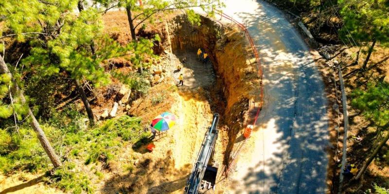 Buscan proteger un tramo clave de la ruta entre Salamá y Llano Grande