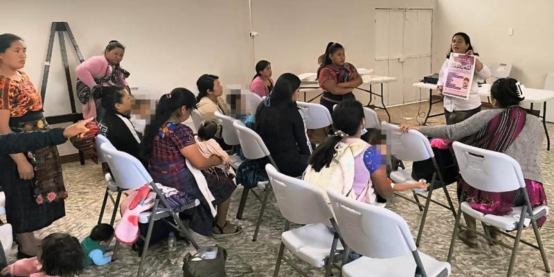 Fortalecen la nutrición de sus hijos con prácticas aprendidas en Chimaltenango