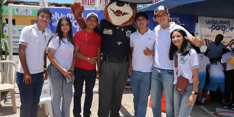 PROVIAL fortalece la educación vial para la niñez y juventud en “Volvamos al Parque” en Atescatempa