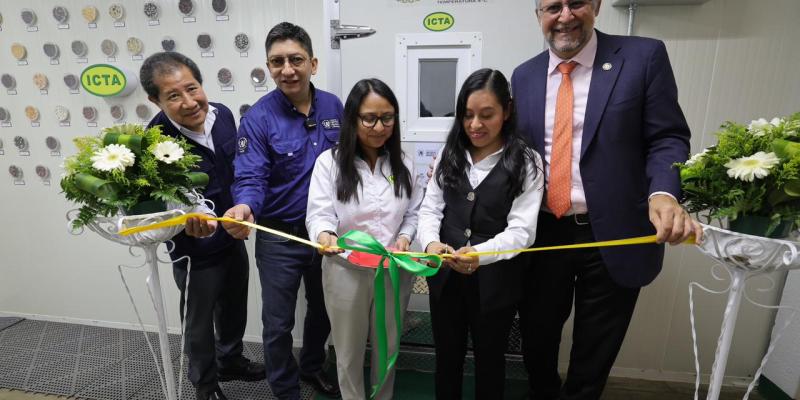Guatemala fortalece el resguardo de sus semillas con nueva cámara fría en el ICTA