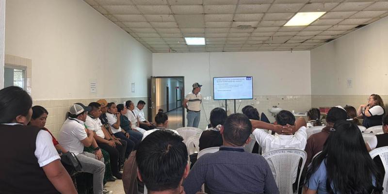 Capacitan a personal de salud de Alta Verapaz en prevención del Gusano Barrenador