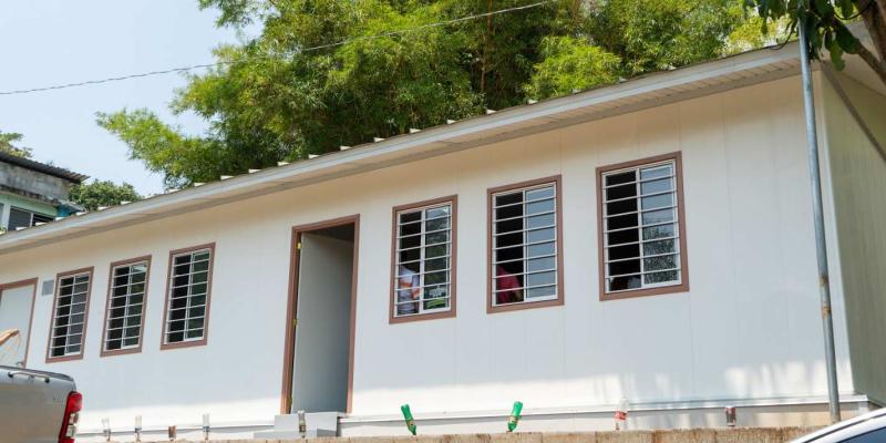 Nuevo módulo educativo beneficia a estudiantes en Cantón Las Marucas 