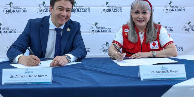 IGM y Cruz Roja Guatemalteca unen esfuerzos
