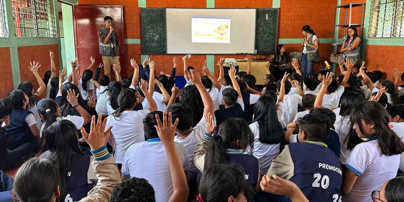 Fomentan el respeto y cuidado animal en estudiantes