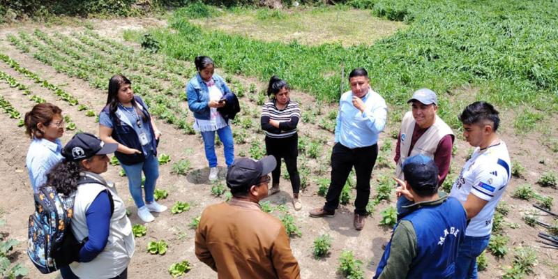Impulsan huerto municipal para combatir la desnutrición aguda en San Marcos