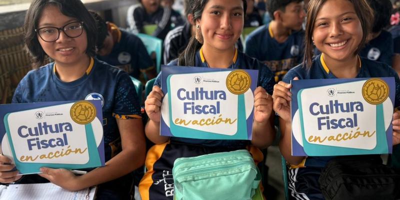 Programa Cultura Fiscal despierta conciencia sobre la transparencia en la juventud de Sololá