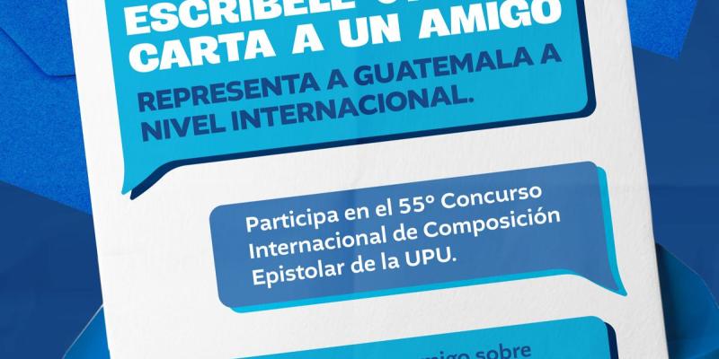 Jóvenes guatemaltecos competirán en concurso internacional de cartas