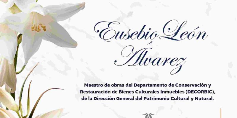 Lamentamos profundamente el sensible fallecimiento de Eusebio León Álvarez