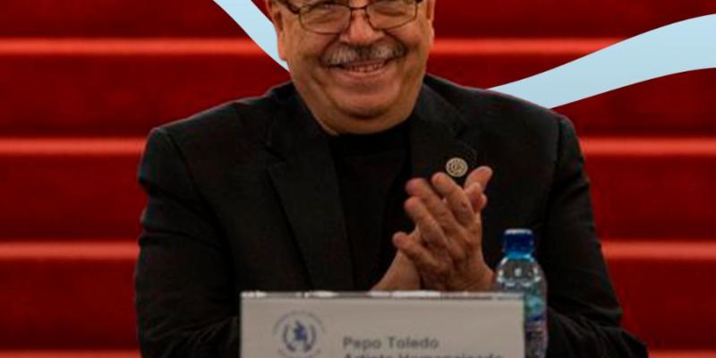 José «Pepo» Toledo Ordóñez, fue reconocido con el Premio Internacional Leonardo Da Vinci