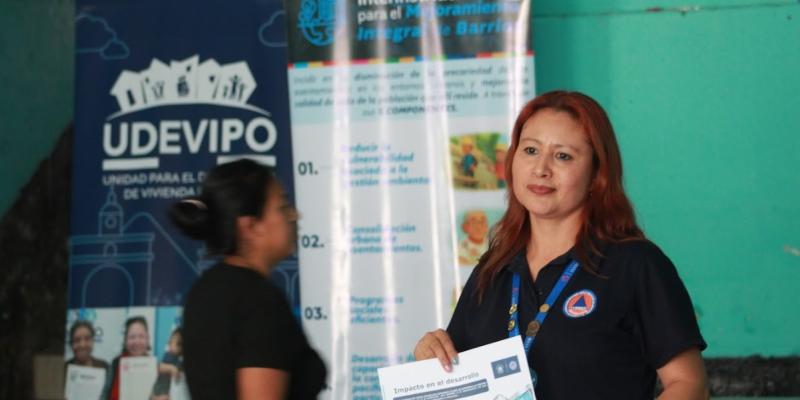 UDEVIPO avanza en el fortalecimiento del liderazgo comunitario con el apoyo de la Secretaría Ejecutiva de la Coordinadora Nacional para la Reducción de Desastres de Guatemala (SE-CONRED)