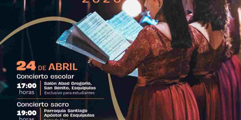 El Coro Nacional de Guatemala llega a Esquipulas