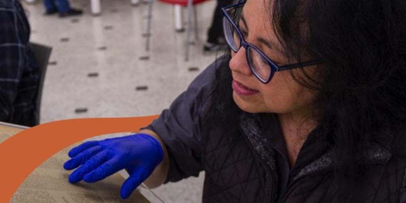 Visitantes recorrieron las instalaciones de la Hemeroteca Nacional