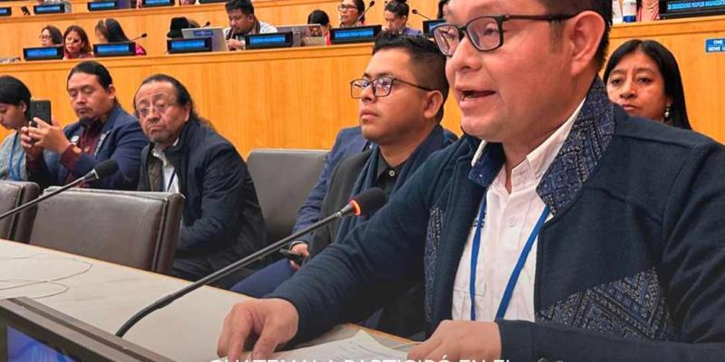 El Viceministro de Interculturalidad, Santos Alvarado, participó en el Foro Permanente para las Cuestiones Indígenas de la ONU