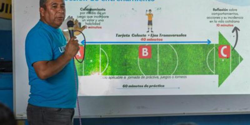 Promotores deportivos de distintos municipios participaron en Juego Limpio