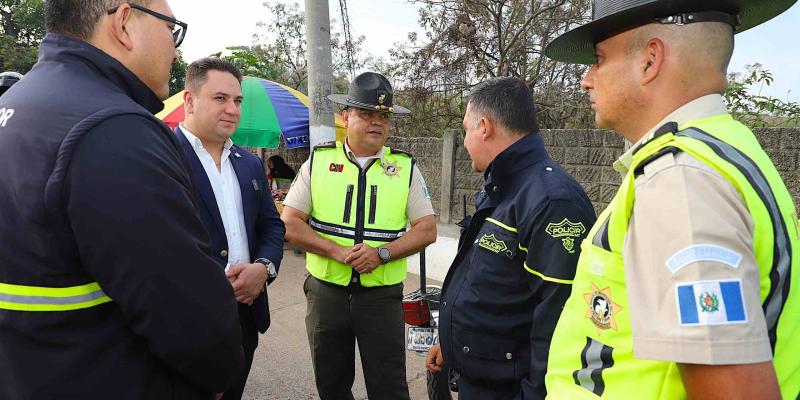 Acciones interinstitucionales fortalecen la seguridad vial de estudiantes en la CA-9 Norte