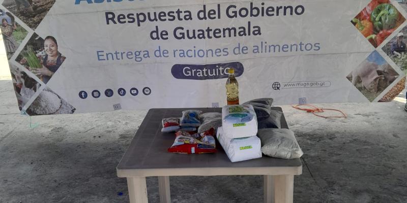 Alimentos llevan alivio y esperanza a familias de Conguaco