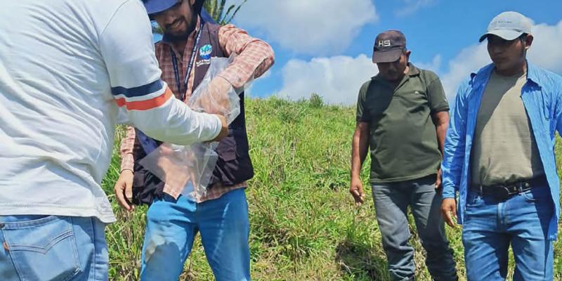 Analizan terrenos para mejorar cultivos en la Zona de Adyacencia