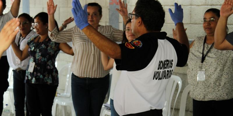 Brigadistas de la SBS se capacitan en primeros auxilios