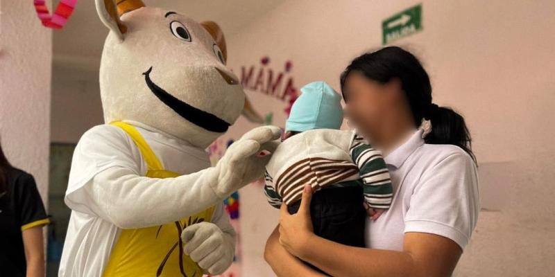 Celebramos con mucho amor a las niñas y adolescentes madres en Hogar de Quetzaltenango 