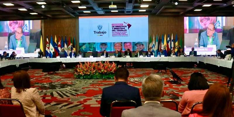Ministra de Trabajo y Previsión Social, Miriam Roquel, participa en Conferencia de Ministros y Ministras de Trabajo de América Latina y el Caribe