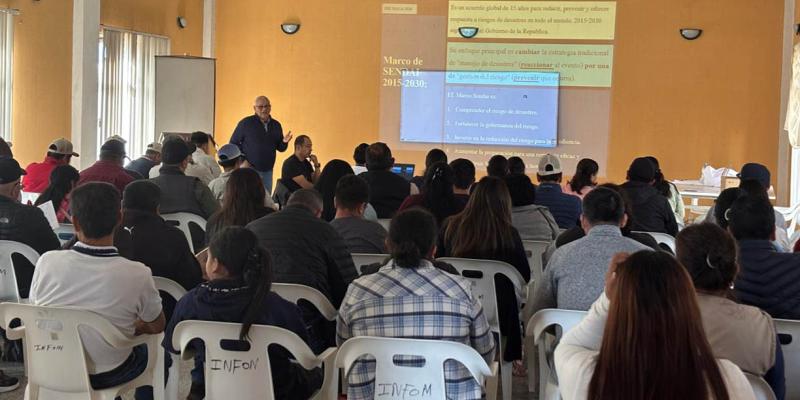 Divulgan PIR-2026 con técnicos de Quetzaltenango