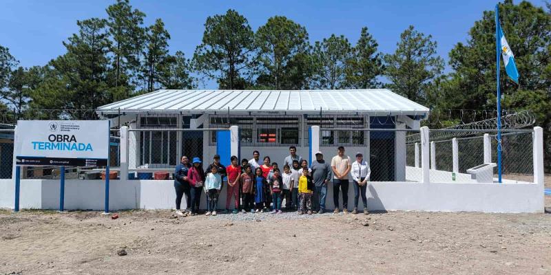 Niñez de Cancabal estrena espacios dignos y renovados para su educación