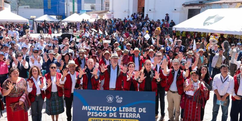Inversión pública transforma vida de habitantes en la Región Ixil