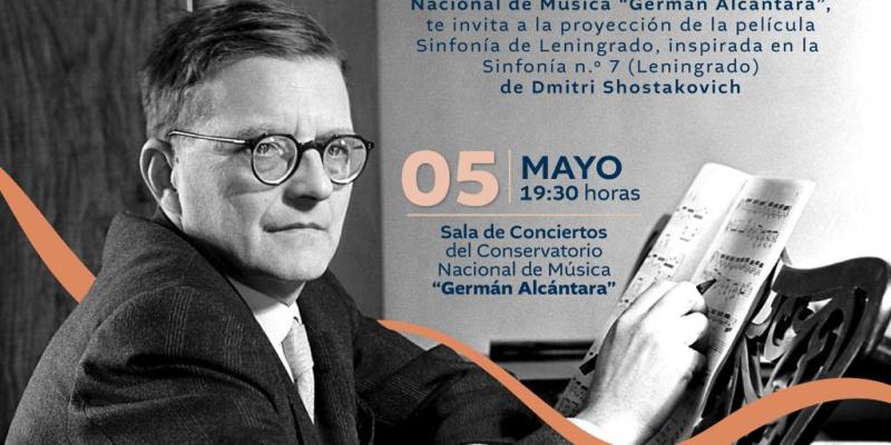 Sinfonía de Leningrado, inspirada en la Sinfonía n.º 7 (Leningrado) de Dmitri Shostakovich