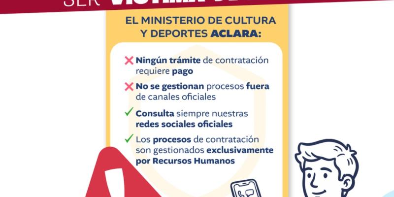 Denuncia cualquier intento de estafa