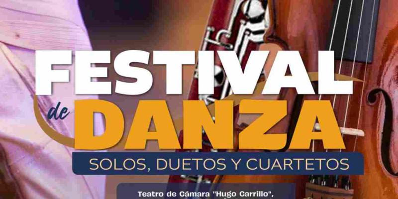 Festival de danza, solos, duetos y cuartetos