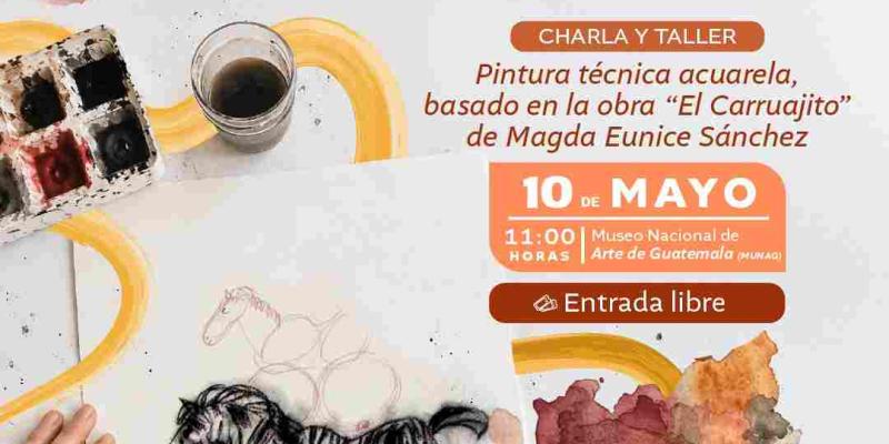 Charla y taller pintura técnica acuarela