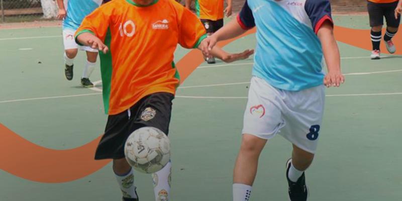 Primera jornada de visorías de Futsal Down