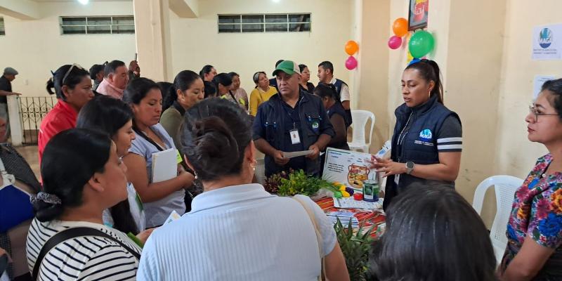 Feria educativa promueve alimentación saludable y agricultura local