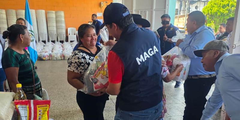Alimentos llegan para fortalecer la alimentación en miles de hogares