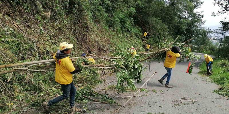 CIV responde a 70 emergencias viales por lluvias