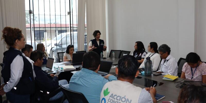 Huehuetenango: SESAN verifica avances en abordaje de la desnutrición aguda y acciones anticipatorias por sequía