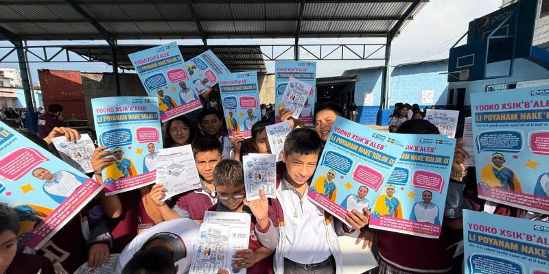 Sede Departamental de Alta Verapaz promueve la prevención de la ciberviolencia 