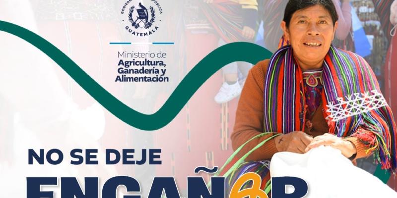 La entrega de alimentos del MAGA es gratuita